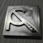 Clichè su ottone 60x60.